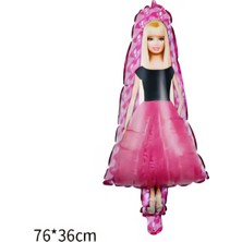 Baloncum Barbie Folyo Balon Büyük Boy