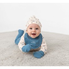 Bebeva Baby Erkek Bebek %100 Pamuklu Love My Ducking Ördek Desenli 5'li Hastane Çıkışı Seti