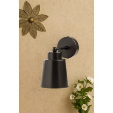 Tel Lighting Bardak Aplik Siyah