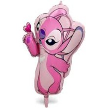 Mutlu Anılar Parti Evi Lilo Stitch Folyo Balon 60 Cm,angel