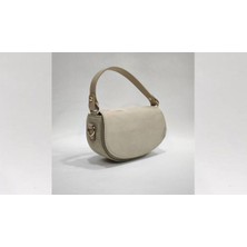 Aysamood Kadın Süet El ve Omuz Baget Çanta