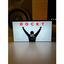 Gişe Arts Masa Lambası - Rocky Adaptörlü Dekoratif & Hediyelik Lamba