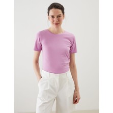 Lc Waikiki Yeni Sezon Bisiklet Yaka Kadın Tişört