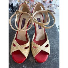 Lo Mejor Shoes “sıcak Iz” Tango, Dans ve Salon Ayakkabısı 8,5 cm 13 Pont Koni Model Kapalı Topuk