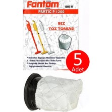 Famous Fantom Magic P3000 Dikey 500 W Elektrikli Süpürge Toz Torbası 5 Adet