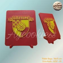 Ft Tasarım Gözgöz Kabartmalı Standlı Taraftar Plaket 20X15 cm