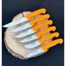 Atasan Gold Seri Şef, Kasap, Mutfak,  Bıçak Seti 6 Parça