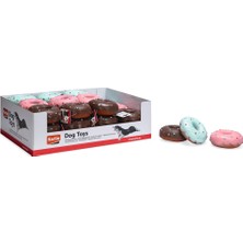 Karlie Lvsqvr Karlıe Donat Figürlü Sesli Köpek Oyuncağı (12CM)