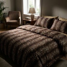 Efendioğlu Türcan Sevgililer Gününe Özel Leopar Nevresim Seti 200*220 cm