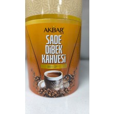 Akbar Lüx Akbar Lux Kutusunda Hediyelik Geleneksel Sade Dibek Kahvesi 200 gr