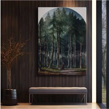 Limitless Design Caspar David Friedrich Orman Derinlikleri Kanvas Tablo Klasik Ressam Tablosu