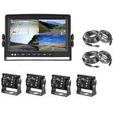 Sim Kartlı Sd Kartlı 5 Kanal Araç Kamerası Monitörü Pulnix Plx-9