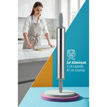 Transformacion Isabella Series - Profesyonel P6061 Alüminyum Saf Kaplama 47 cm Şef Merdanesi 722819