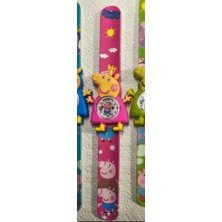 TrendyChic Peppe Pig Figürlü Çocuk Saat