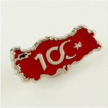 Nuveden Ieg™ Cumhuriyetin 100. Yılına Özel Yaka Rozet