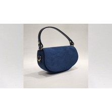 Aysamood Kadın Süet El ve Omuz Baget Çanta