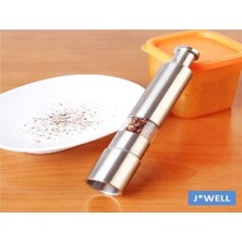 Nuveden Ieg™ Paslanmaz Çelik, Basmalı Baharat Değirmeni