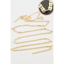 Nuveden Ieg™ 6 mm Oval Zincir 1 Metre