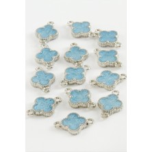 Nuveden Ieg™ Çiçek Çift Kulplu Mineli Bileklik ve Kolye Ucu Aparatı 1 Adet