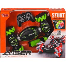 Platin Store Pilatin RQ3034-1 Kumandalı Bilekten Kontrol Işıklı Müzikli Stunt Araba -Vardem Oyuncak Zeyd