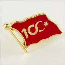 Nuveden Ieg™ Cumhuriyetin 100. Yılına Özel Yaka Rozet