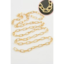 Nuveden Ieg™ 7 mm Oval Zincir 1 Metre