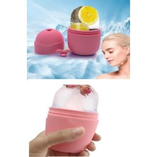 Nuveden Ieg™ Silikon Buz Rulosu Buz Topu Kalıbı Yüz Buz Uygulama Masajı Cilt Bakım Kalıbı