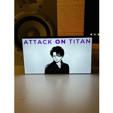 Gişe Arts Masa Lambası - Attack On Titan Adaptörlü Dekoratif & Hediyelik Lamba