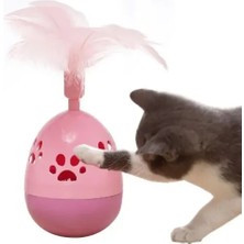 Nuveden Ieg™ Pati Desenli Tüylü Hacı Yatmaz Oyuncak