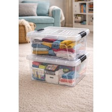 Loremp 2 Adet Şeffaf Saklama Kutusu 20 Lt