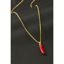 Nuveden Ieg™ Biber Mineli Çelik Kolye