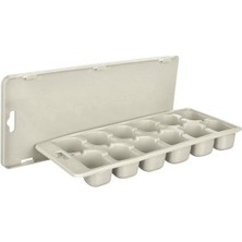 Nuveden Ieg™ Buz Kalıbı - Pratik Kapaklı Buzluk