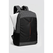 My Polo Probag-S Eva Korumalı 15.6" Laptop Okul Günlük Sırt Çantası Su Itici Kumaş, Siyah