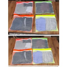 Nuveden Ieg™ 4 Adet 4 Renk Bavul Içi Düzenleyici - Fermuarlı Valiz Organizeri