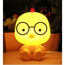 Sevimli Civciv Gece Lambası, Çocuk Odası Için Sıcak Aydınlatma