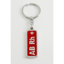 Nuveden Ieg™ Ab Rh Pozitif Kan Grubu Metal Anahtarlık