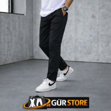 Gür Jogger Pantolon Beli Lastikli Düz Paça