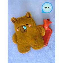 Löwin Sevimli Hayvan Figürlü Sıcak Su Torbası | Ultra Kalın ve Yumuşak Peluş | 750 ml