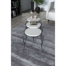 Sepetink Zigon Sehpa Lükens Beyaz