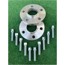 Spacer / Flanş 5X112-66.6- Audi Uyumlu 2 Adet Spacer 10 Adet Bijon