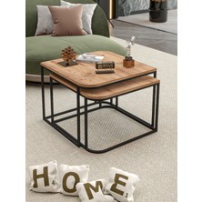 Sepetink Orta Sehpa Damla Ikili Lüx Atlantik Çam