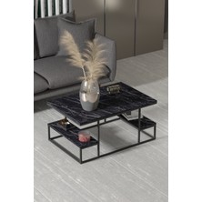 Sepetink Orta Sehpa Delux Raflı Bendir