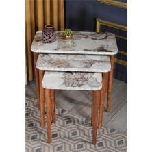 Sepetink Zigon Sehpa Ahşap Torna Ayak Efes Kr 2065