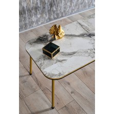 Sepetink Orta Sehpa Efes Kr Metal Ayak Çift Gold