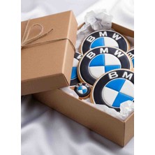 Maku Home Bmw Logulu Kurabiye Seti, Sevgililer Günü Hediyesi -7 Adet