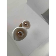 Ferisa Home 2’li Sarkıt Avize Siyah Beton Görünümlü Modern Pinterest Tarzı E27 Ampul Hediyeli