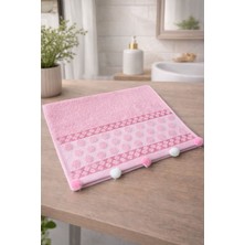 Onaltı Tekstil 50X90 cm Ponpon Detaylı Havlu 1 Adet