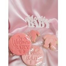Maku Home Hoşgeldin Bebek Temalı, Yeni Doğan, Welcome Baby Kurabiye Seti -20'li