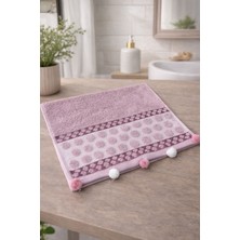 Onaltı Tekstil 30X50 cm Ponpon Detaylı Havlu 1 Adet