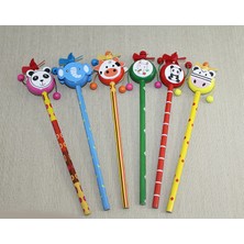 Die Grup Ahşap Hayvan Figürlü Kurşun Kalem  DIETTTRS-76432